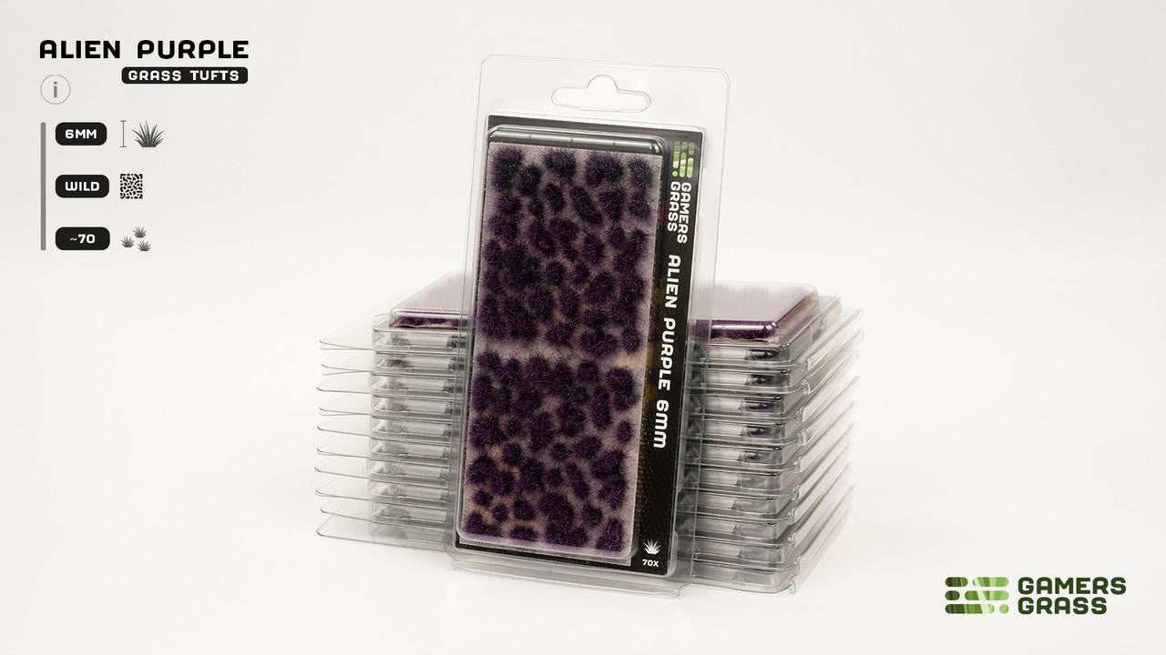 Gamers Grass Alien Purple Tuft 6mm GGA-PU